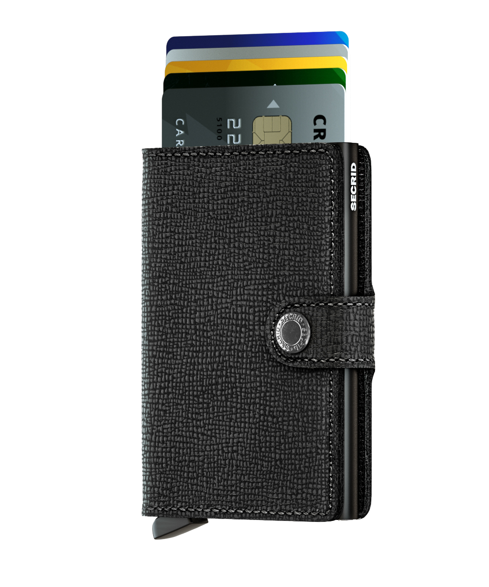 SECRID Miniwallet Crisple - Slim RFID Blocking Wallet for Men & Women | Compact & Secure Card Holder for Travel, Business & Everyday Use