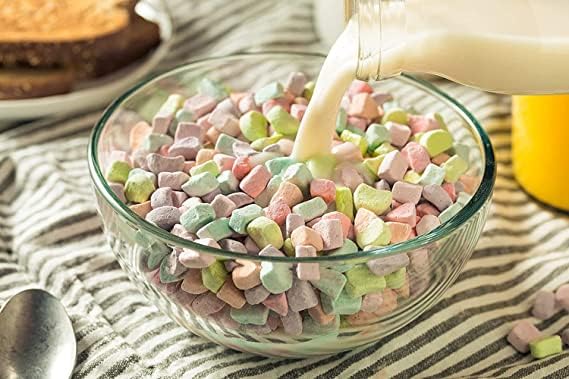 Premium Assorted Dehydrated Cereal Marshmallow Bits - Bulk 40 lbs - Perfect for Baking, Snacking, and DIY Dessert Toppings