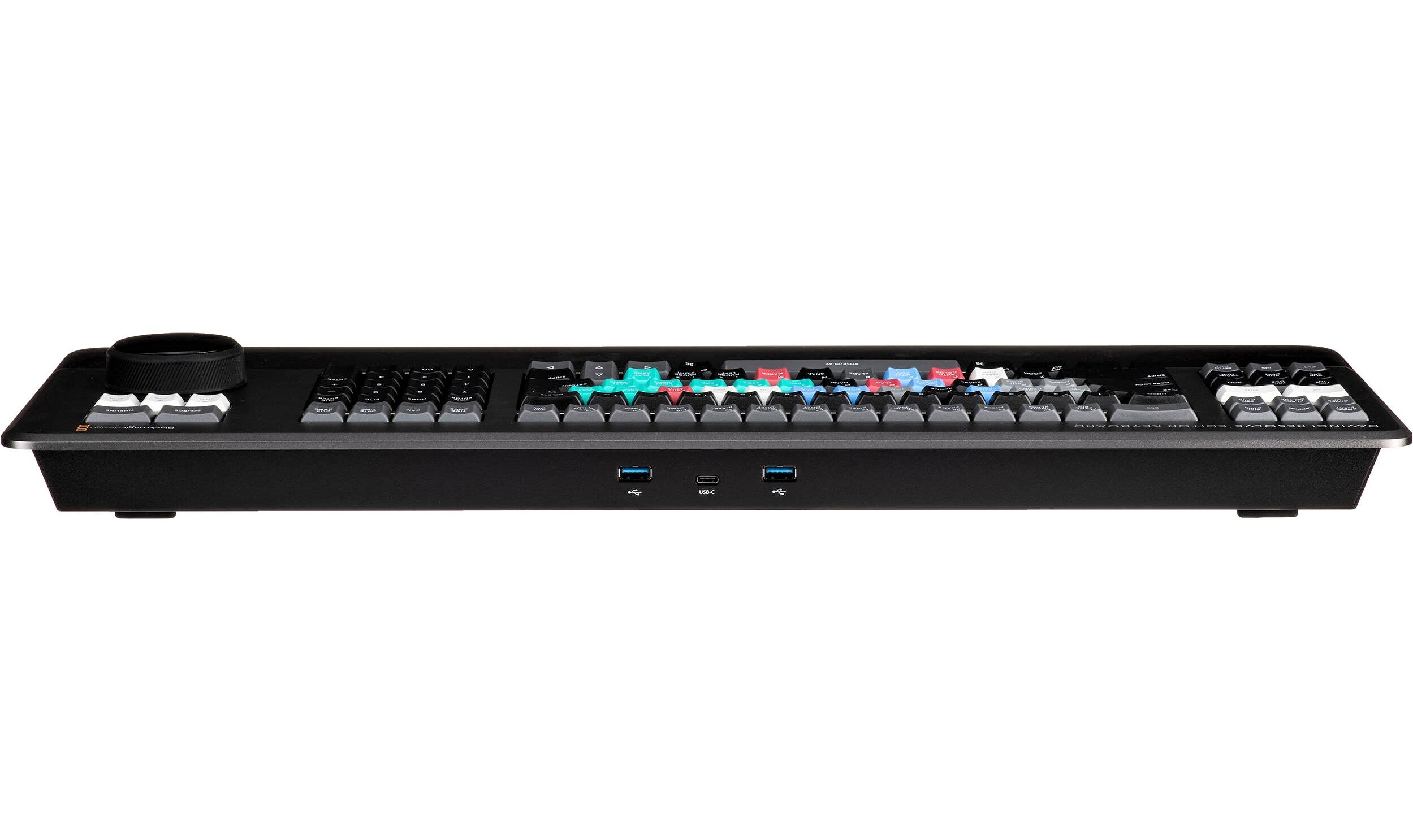 Blackmagic Design DaVinci Resolve Editor Keyboard with Software - Professional Video Editing Keyboard for Film & Post-Production | Perfect for Color Grading, Editing & Finishing in DaVinci Resolve Studio