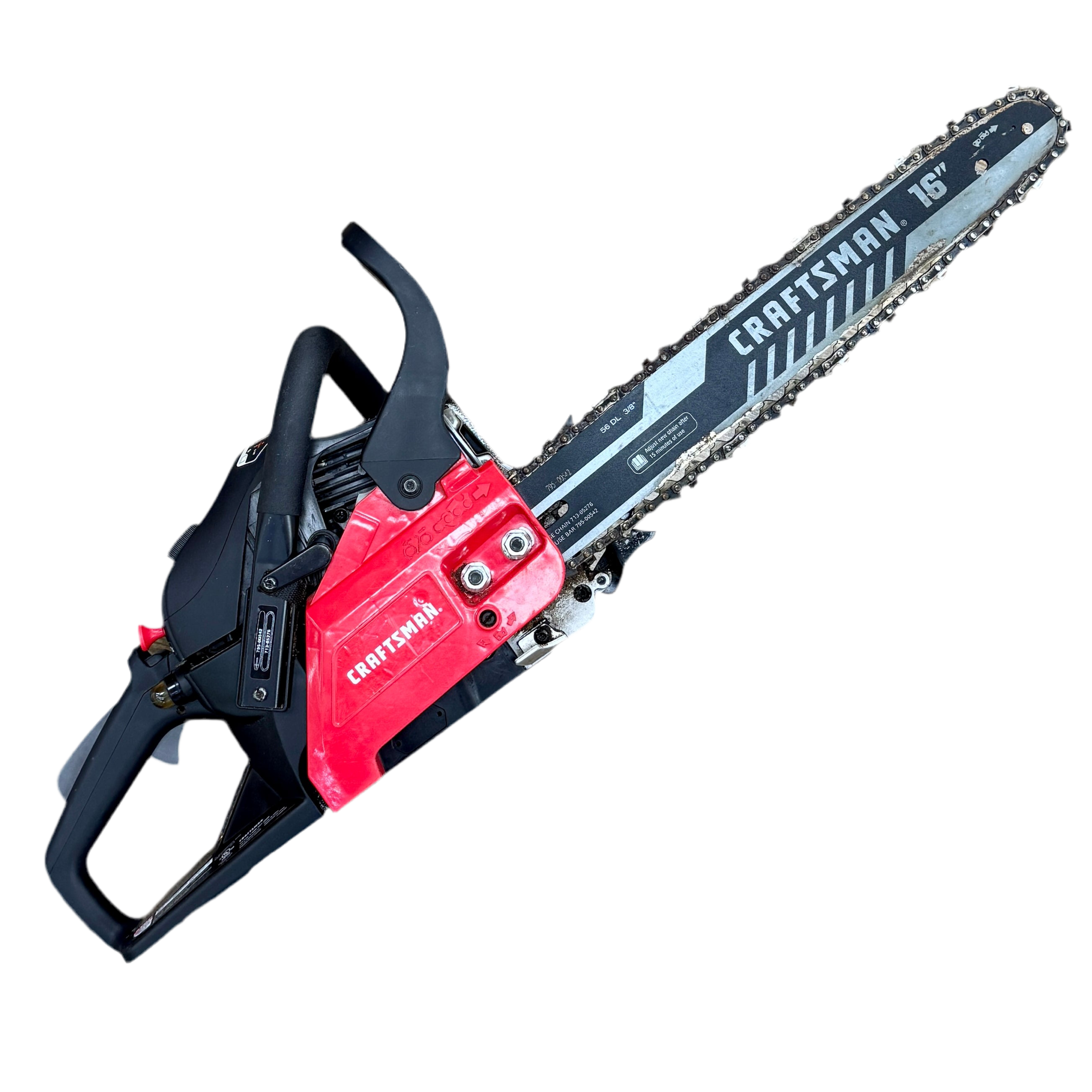 CRAFTSMAN S160 16-Inch 42cc 2-Cycle Gas Chainsaw - Powerful & Lightweight for Tree Cutting, Firewood, and Yard Maintenance