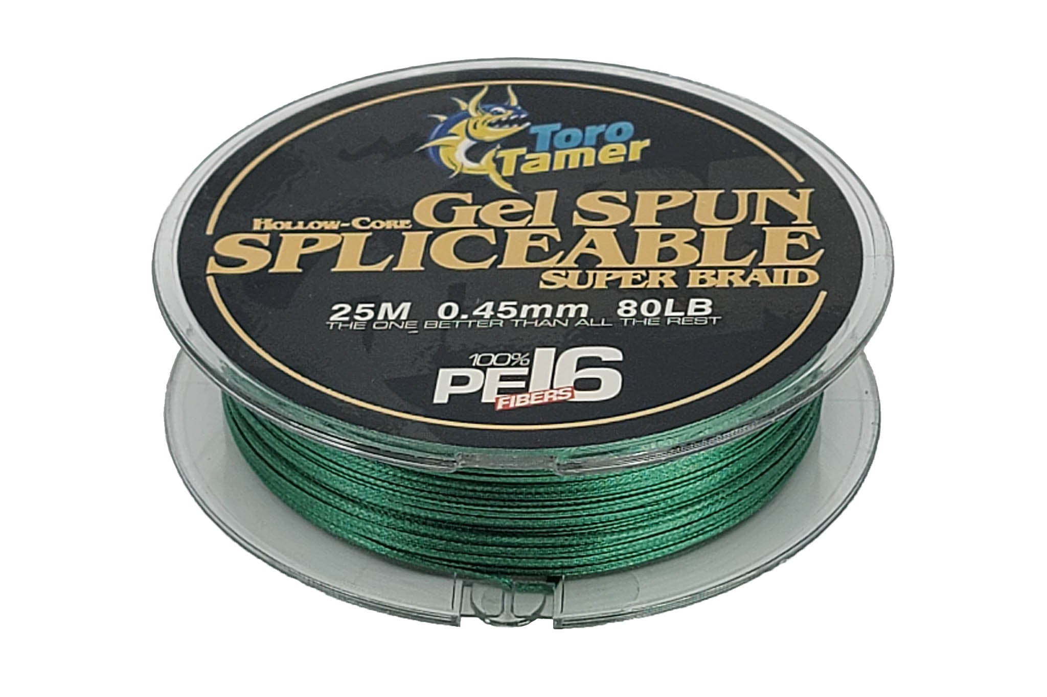 Toro Tamer Hollow Braid Wind On Spools 25M - Premium Fishing Line for Saltwater & Freshwater - Perfect for Offshore, Surf Casting & Big Game Fishing