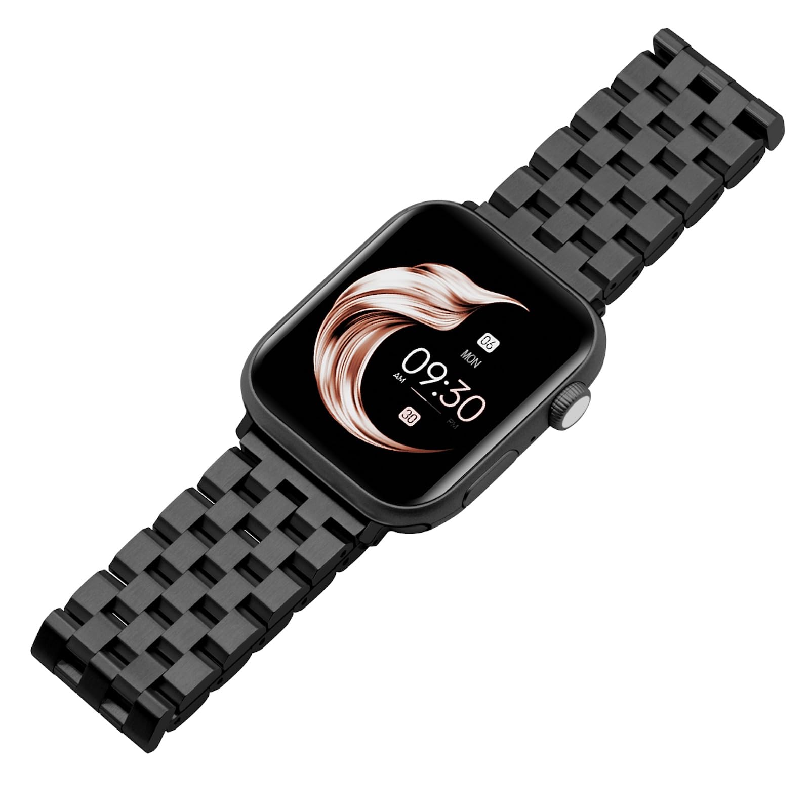 Premium Stainless Steel Apple Watch Band - Compatible with Apple Watch Ultra/Ultra 2, Series 9/8/7/6/5/4/3/2/1 & SE (38mm/40mm/41mm/42mm/44mm/45mm/49mm) - Durable Metal Strap for Men & Women - Perfect for Workouts, Office & Everyday Wear