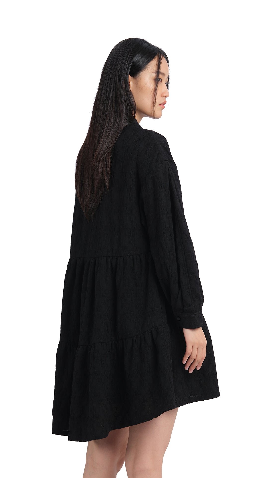 Elegant Pleated Sleeve Dress for Women - Flowy Summer & Party Wear - Perfect for Weddings, Dates & Special Occasions