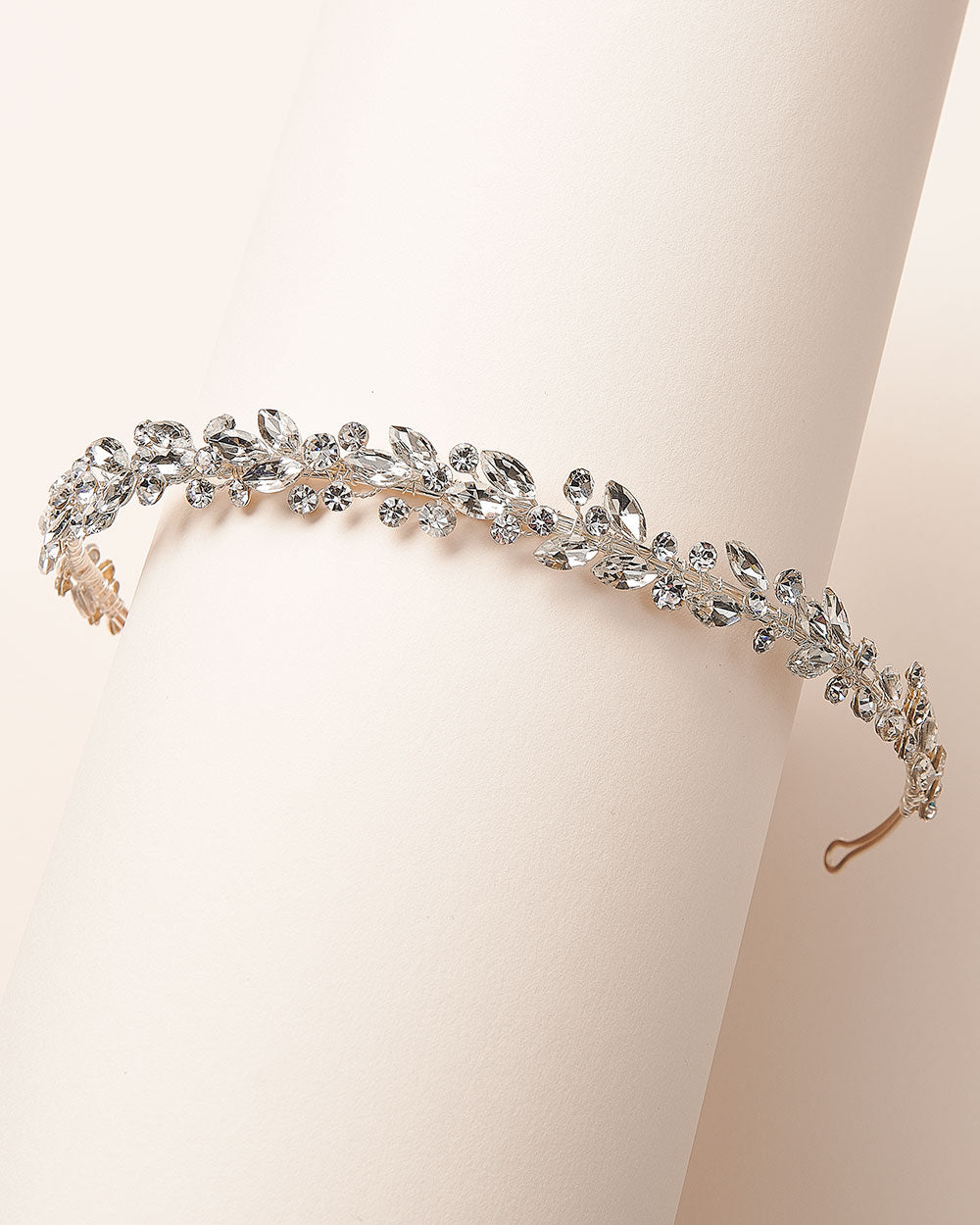 Ana Dainty Headband - Elegant Women's Hair Accessory for Everyday Wear, Weddings & Special Occasions | Adjustable Comfort Fit