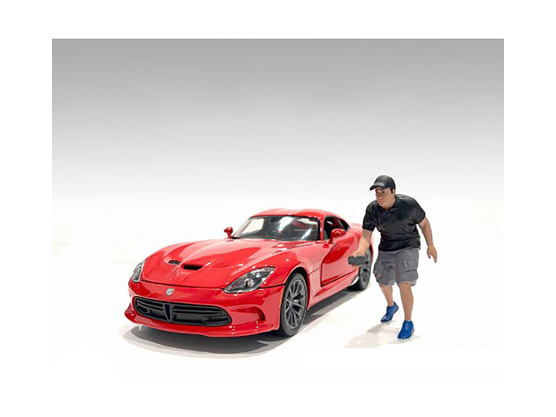 American Diorama Figure24 Series 2 Figure 4 - 1/24 Scale Model Car Accessories for Realistic Diorama Displays & RC Car Scenes