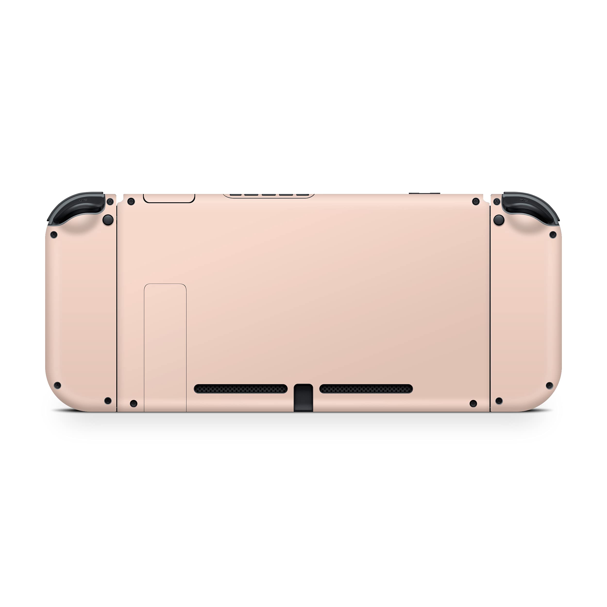 Premium 3M Vinyl Full Wrap Decal Skin for Nintendo Switch - Classic Solid Peach Color, Protective Cover Compatible with All Switch Models | Perfect for Gaming Protection & Customization