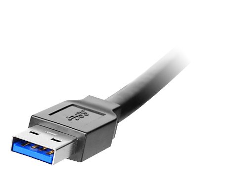 SIIG 33ft USB 3.0 Active Extension Cable with Signal Booster - High Speed Data Transfer for External Hard Drives, Flash Drives, Printers, VR Headsets & Cameras (JU-CB0611-S1) - Perfect for Home Office, Gaming Setup & Multimedia Workstations