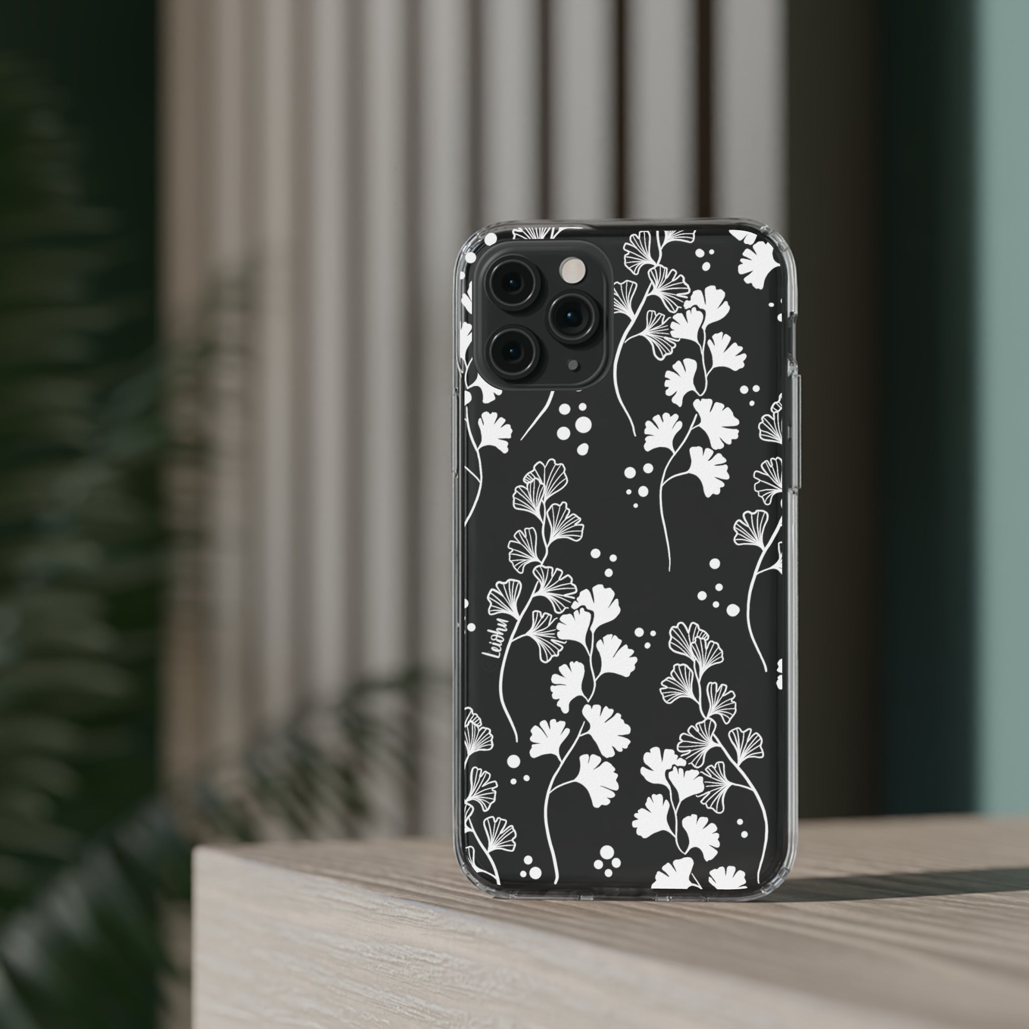 Groovy 'Iwa'iwa Clear Phone Case - Slim Protective Cover for iPhone & Samsung | Trendy Aesthetic Design for Everyday Use & Travel