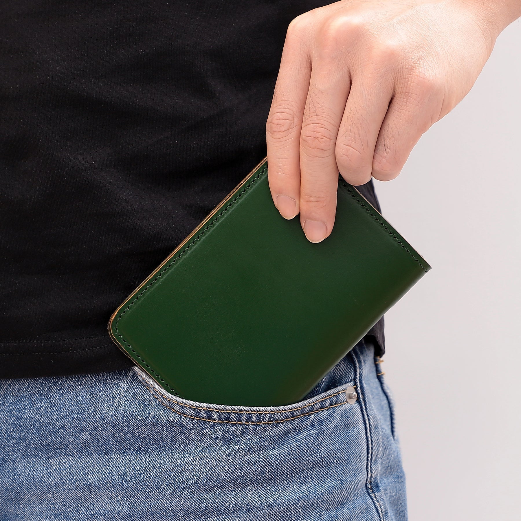 Slim RFID Blocking Passport Holder for Men & Women - Travel Wallet with Card Slots - Perfect for Airports, Vacations & Business Trips