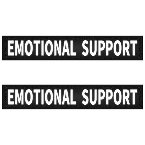 Emotional Support (2 Pack Black)