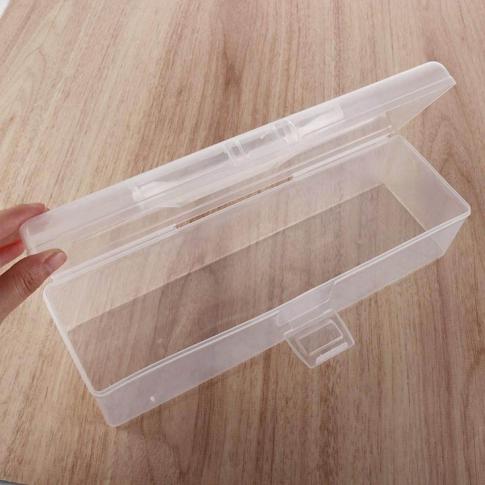 Minimalist 1-Piece Noodle Storage Container - Clear Chopsticks Box with Lid for Kitchen Organization | Perfect for Pantry, Dorm Room & Meal Prep