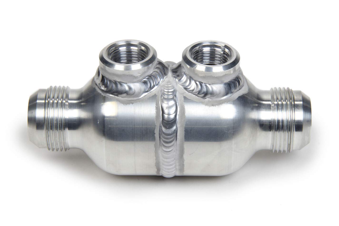 70-11004 AN16 Male Outlets Fabricated Check Valve - High Performance Brass Check Valve for Fuel, Oil & Water Systems in Automotive, Marine & Industrial Applications