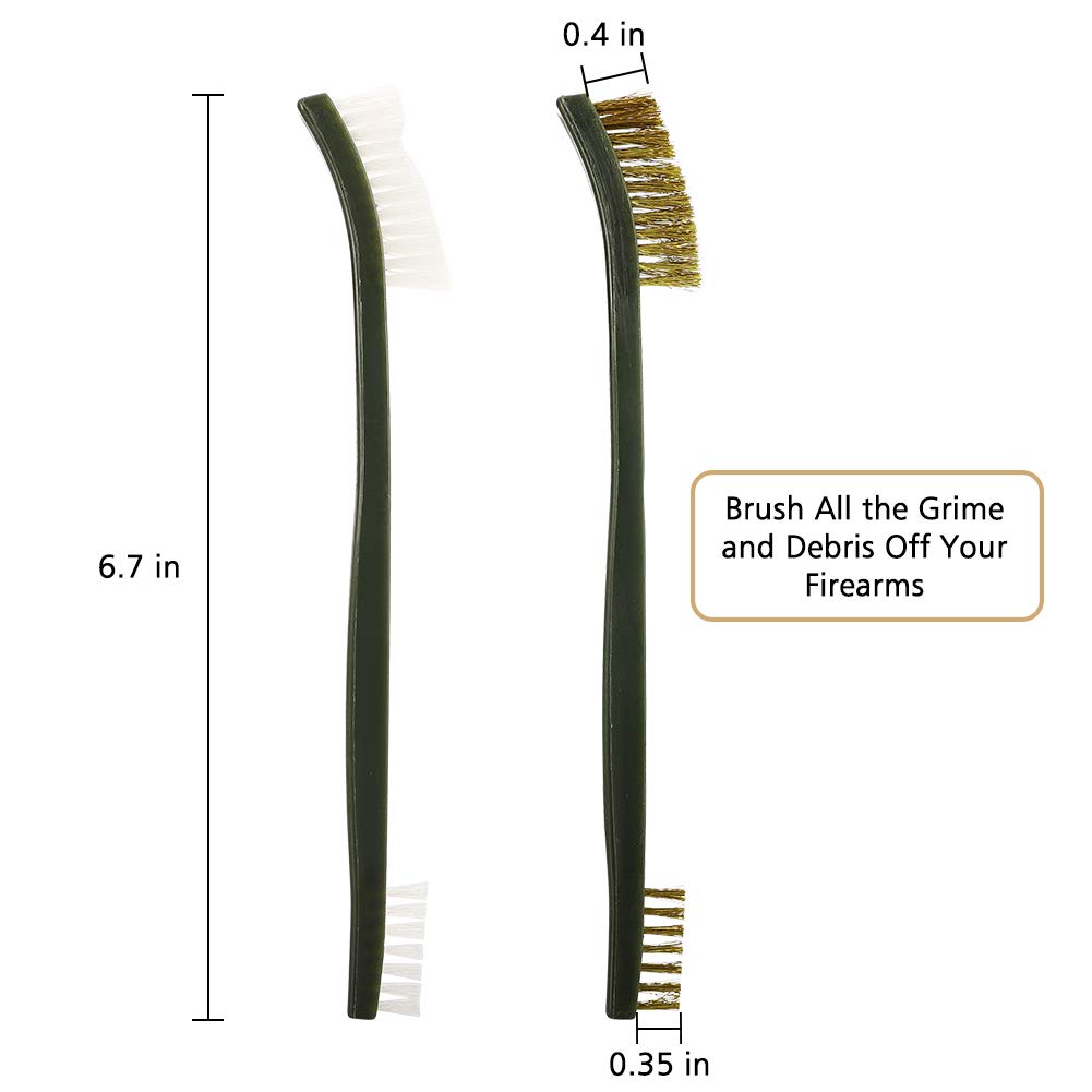 Accmor Gun Cleaning Kit - Pick & Brush Set for Firearm Maintenance