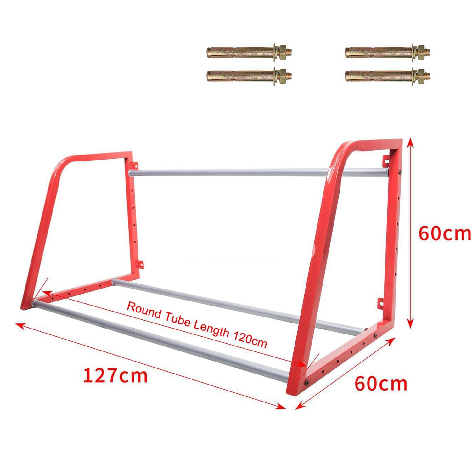 Wall Mounted Tire Storage Rack - Heavy Duty Multi-Tire Organizer for Garage, Workshop & Warehouse | Space-Saving Spare Wheel & Tire Display Stand | Perfect for Car Enthusiasts & Auto Shops