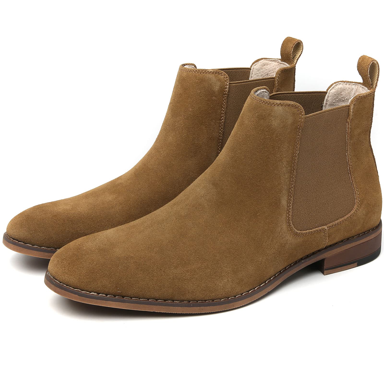 **Cestfini Men's Chelsea Boots – Comfortable Suede Dress Boots, Casual Chukka Ankle Boots for Men – Perfect for Office, Date Night & Everyday Wear**