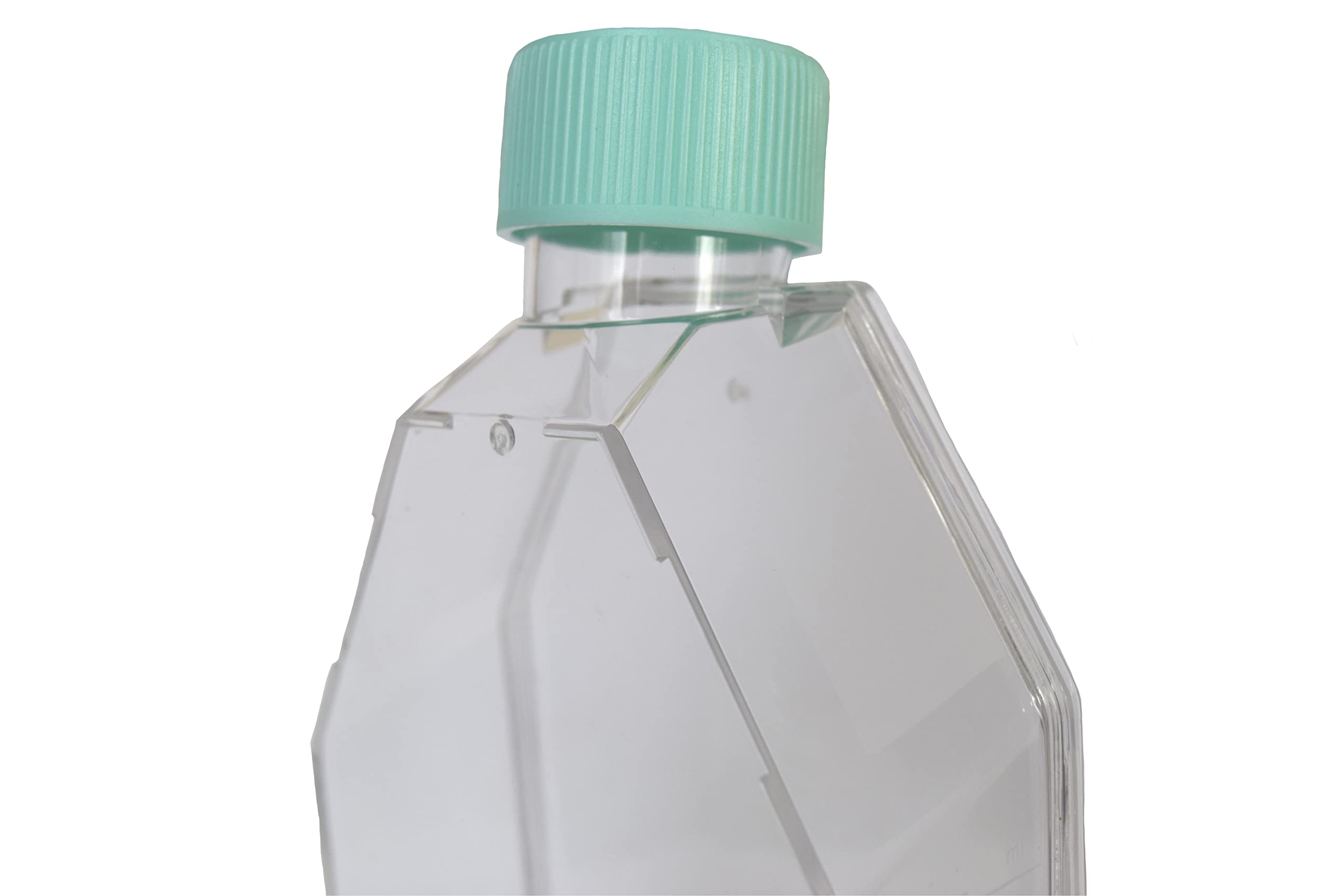 25-Pack 250ml Polystyrene Treated Culture Flasks (5 Boxes of 5) - Ideal for Cell Culture, Microbiology Lab & Tissue Growth Experiments