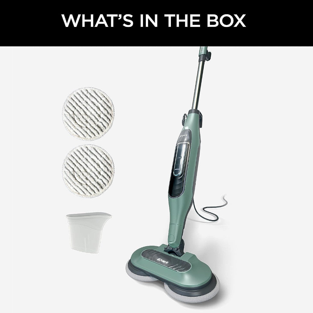 SHARK S7000C Steam Mop - All-in-One Hard Floor Cleaner with Scrubbing & Sanitizing | Factory Serviced with 90-Day Warranty | Perfect for Tile, Laminate & Hardwood Floors
