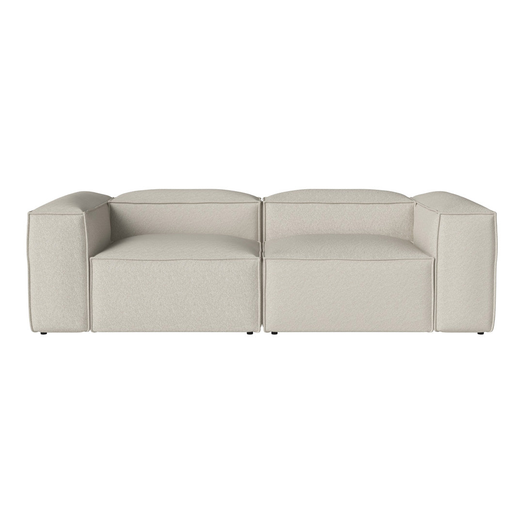 Cosima 2-Seater Sofa - Modern Fabric Loveseat for Small Spaces | Perfect for Living Room, Apartment & Office Waiting Area