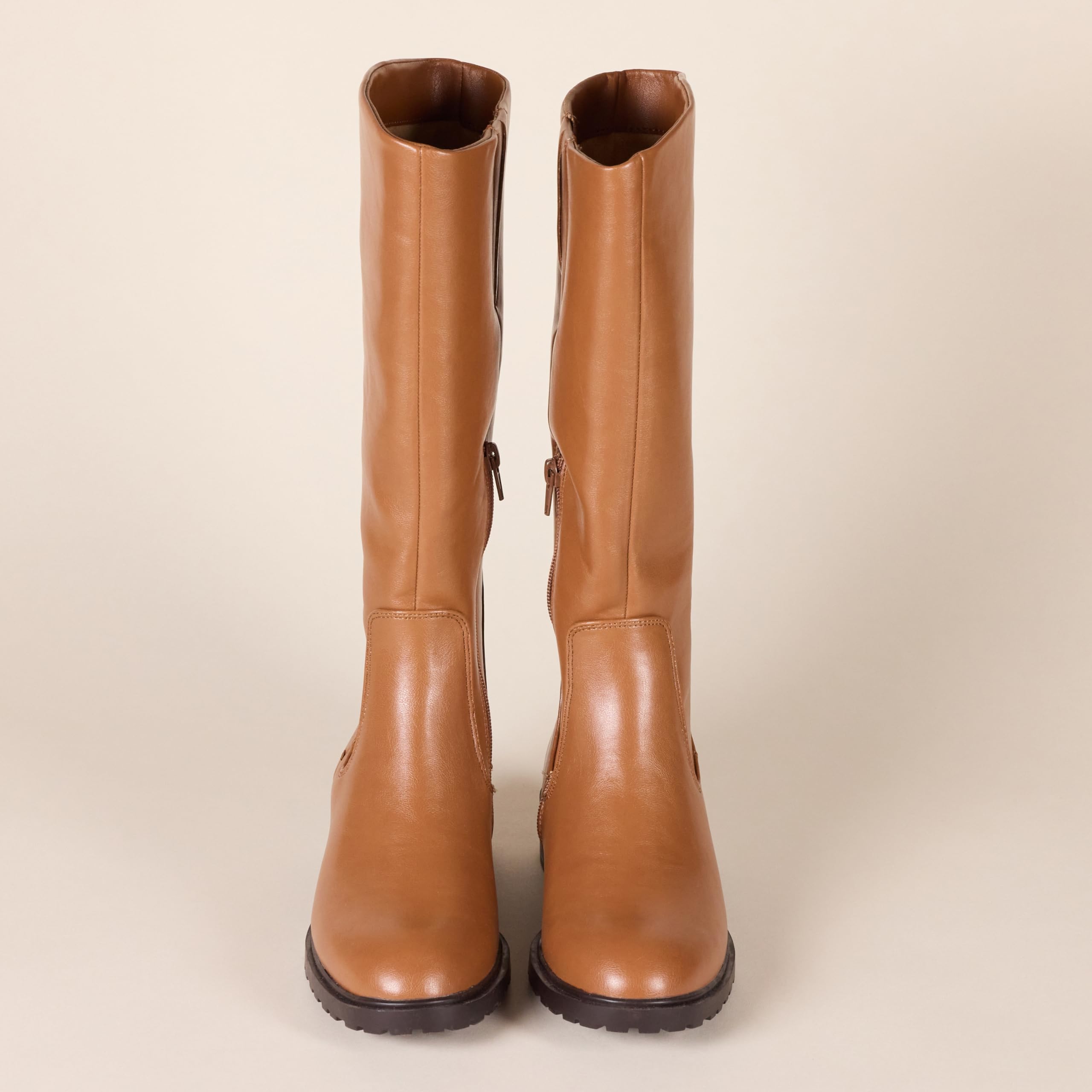 Amazon Essentials Women's Knee-High Riding Boots - Comfortable & Stylish Equestrian Boots for Horseback Riding, Winter Fashion & Outdoor Activities