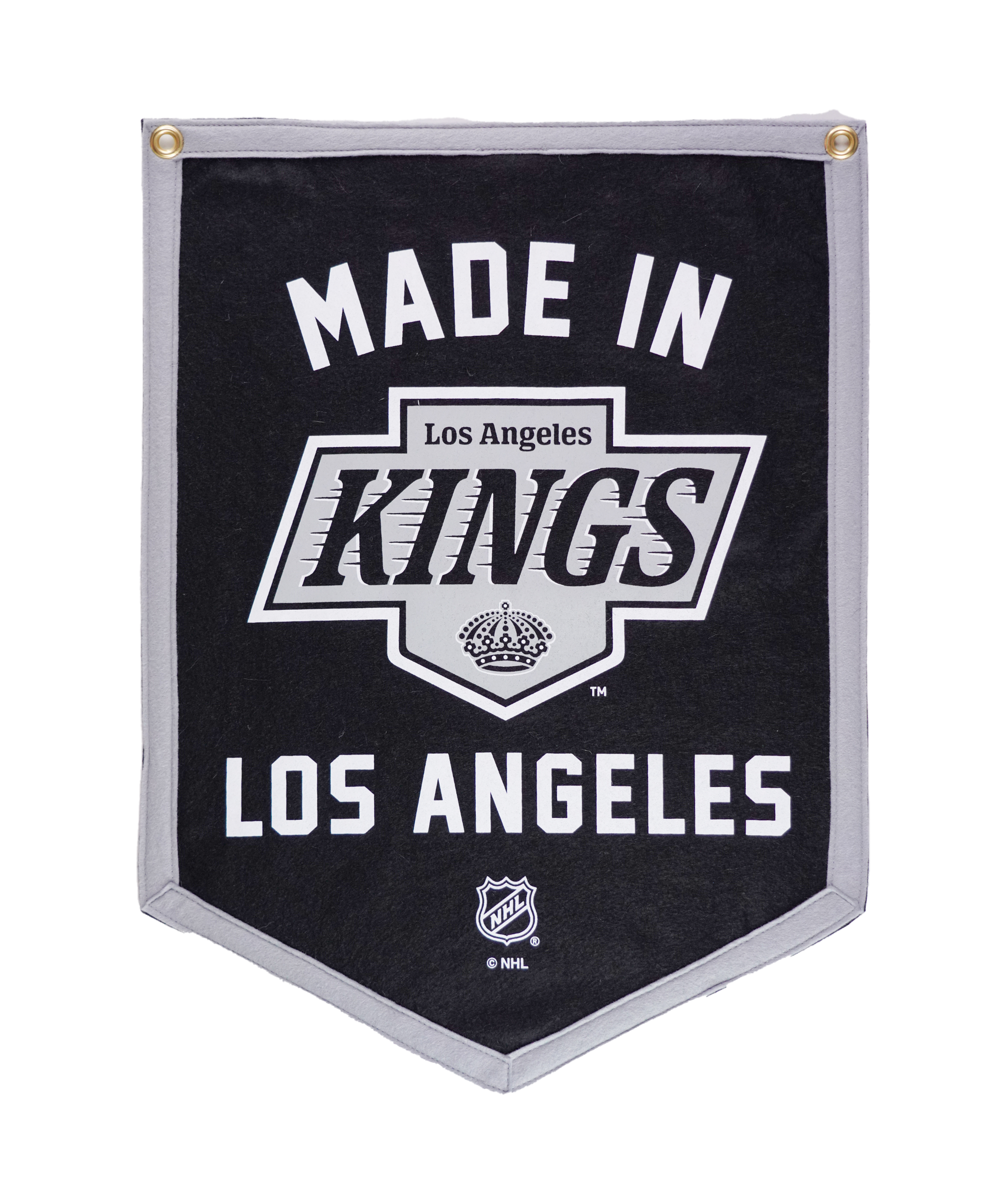 Los Angeles Kings NHL Camp Flag – Premium Oxford Pennant – Made in USA – Perfect for Game Day, Tailgating & Fan Cave Decor