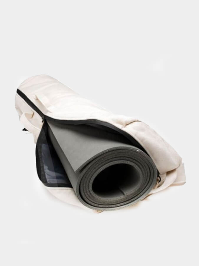 Vooray Avani Organic Yoga Bag - Lightweight & Eco-Friendly Gym Tote for Women - Perfect for Yoga, Pilates, Fitness Class & Travel Accessories