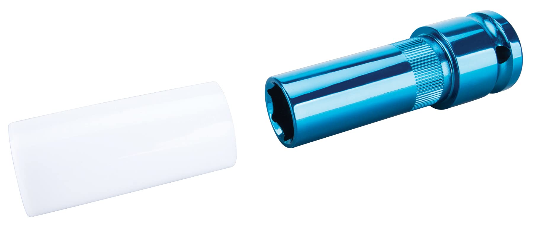 Performance Tool W32923 1/2-Inch Drive 17mm Thin Wall Impact Socket - Blue - Perfect for Automotive Repairs, Machinery Maintenance & DIY Projects