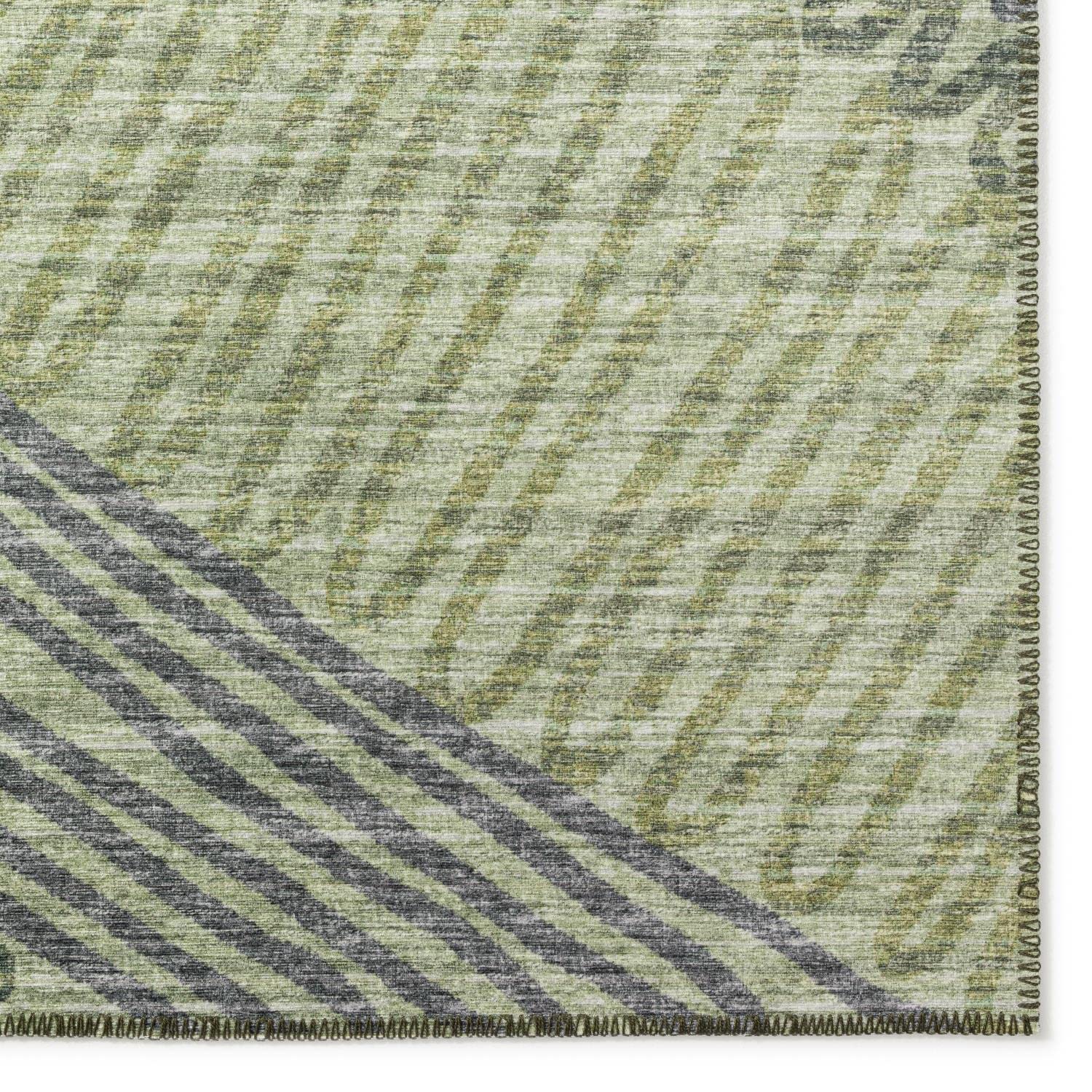 Addison Rugs Yuma AYU41 Green 5' x 7'6