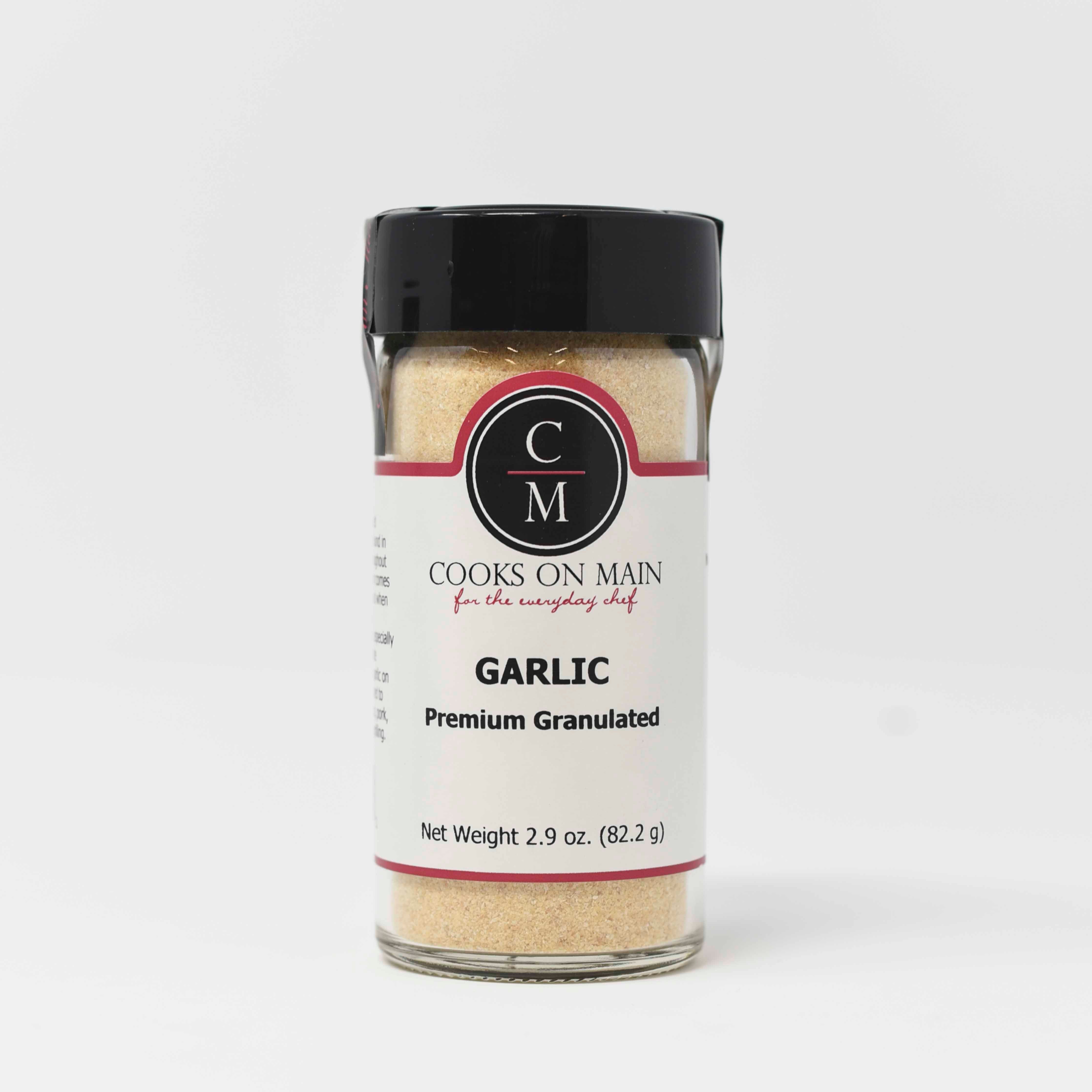 Organic Granulated Garlic Powder - All Natural, Non-GMO, Kosher Certified - Perfect for Cooking, Seasoning & Meal Prep (16oz Resealable Bag)