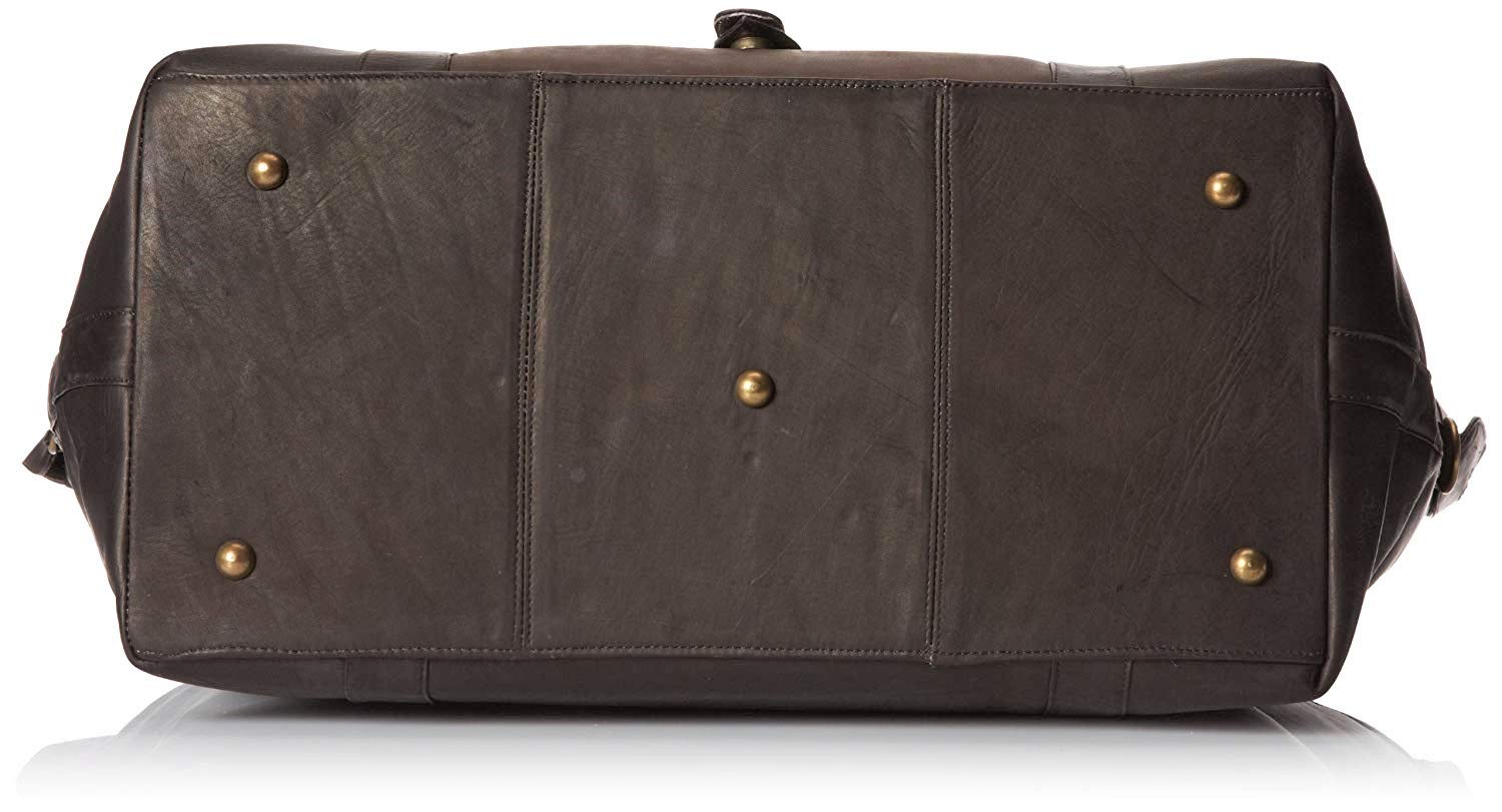 Premium Colombian Leather Weekender Bag - 25