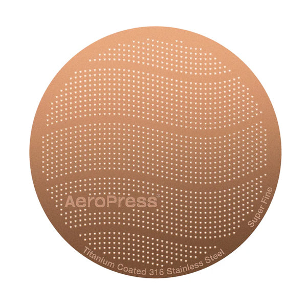 AeroPress Stainless Steel Reusable Coffee Filter - Durable & Eco-Friendly Replacement for Paper Filters - Perfect for Home, Office & Travel Brewing
