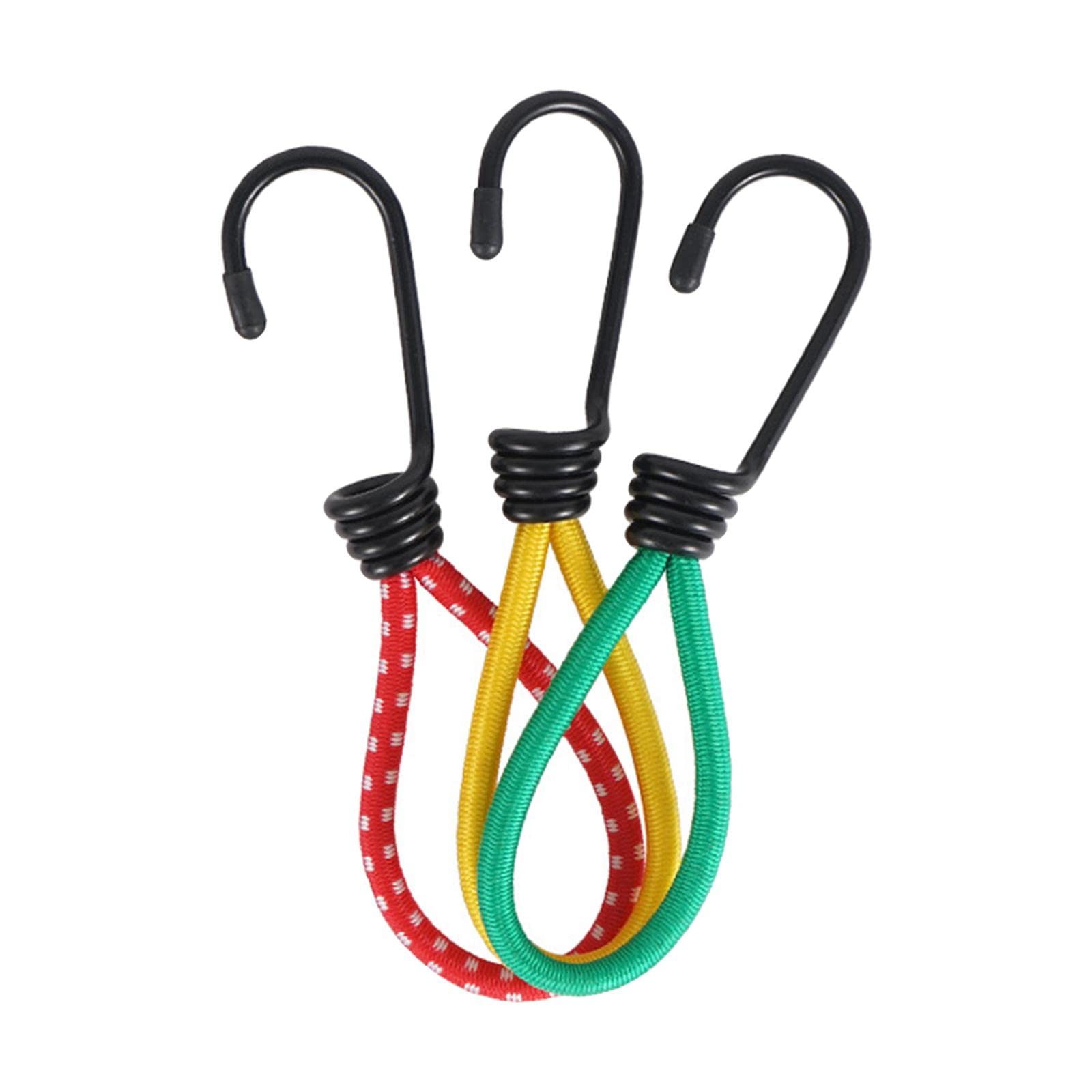 Newmind Stretchable Deck Canopy Hooks - Adjustable Tarp Buckles for Outdoor Camping, Hiking & Backpacking - Perfect for Securing Tents, Tarps & Shelters in Windy Conditions