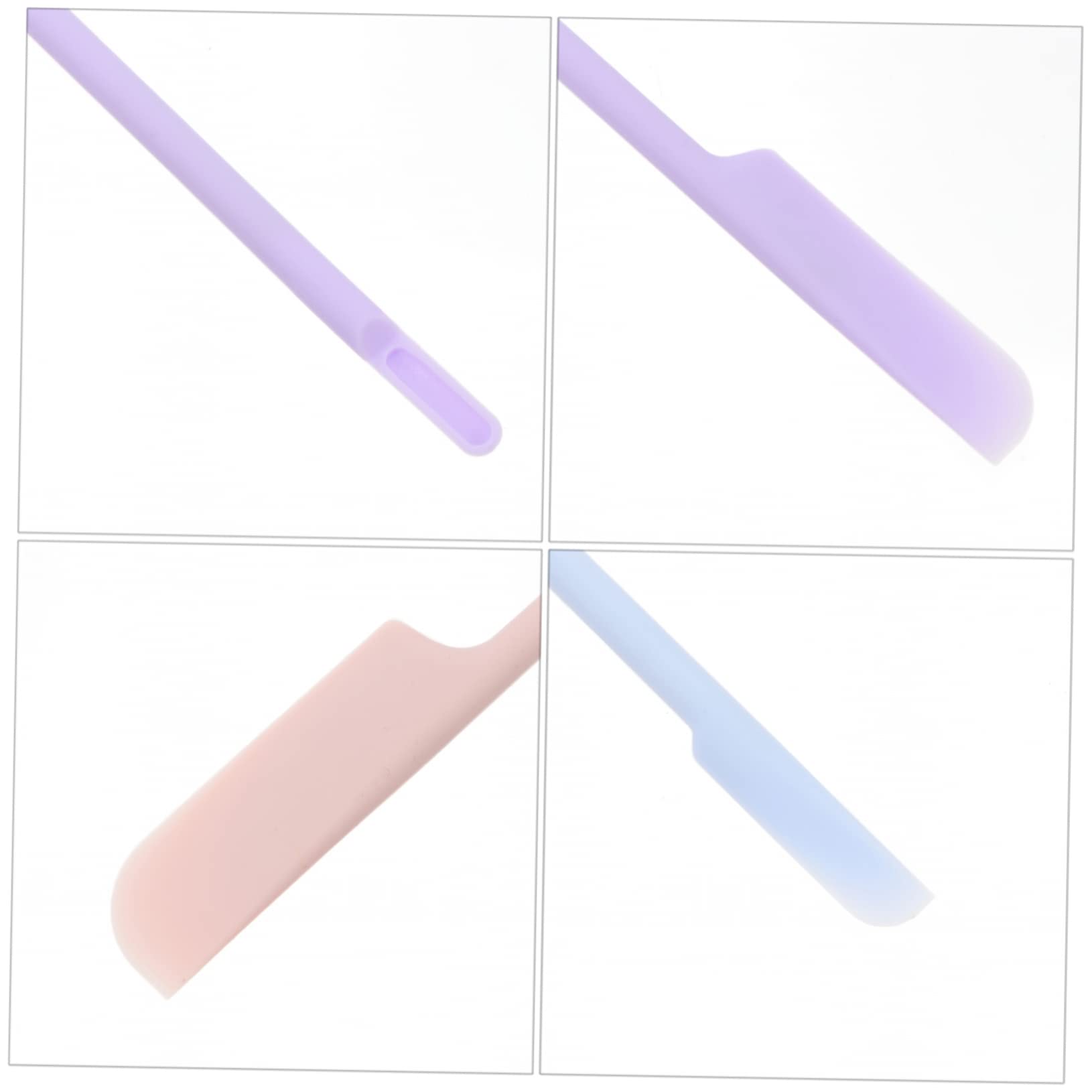 FOMIYES 9pcs Mini Makeup Spatula Set - Mask Applicator, Lotion & Lipstick Blender, Beauty Tool Kit for Face & Skin Care - Perfect for Salon, Travel & Home Use