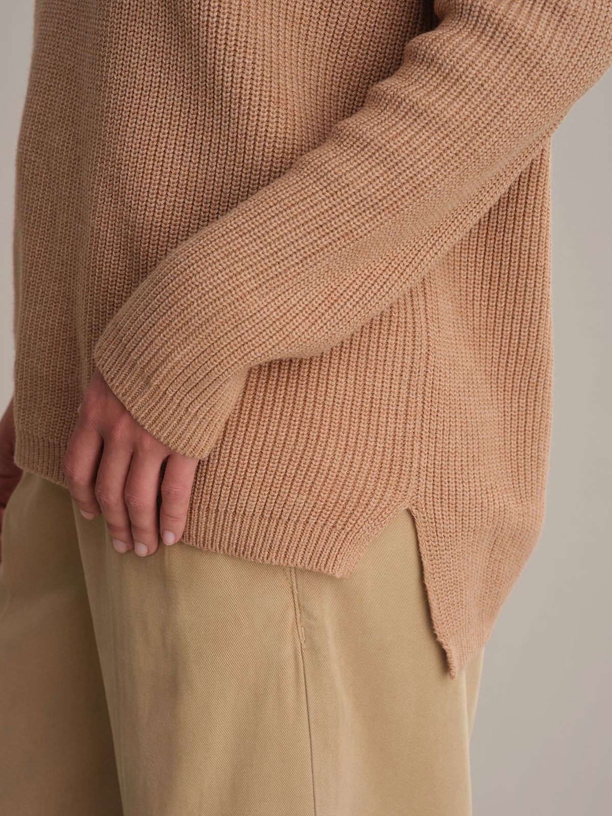 Emma Women's Crewneck Shaker Stitch Cotton Sweater | Soft Casual Knit Pullover | Perfect for Fall Layering & Cozy Winter Outfits