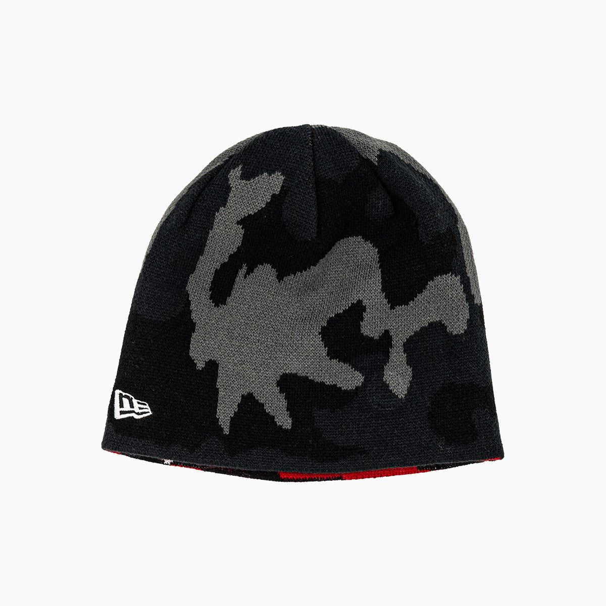 Chicago Bulls NBA Reversible Knit Beanie Hat for Men & Women - Winter Warm Fleece Lined Skull Cap for Basketball Fans & Outdoor Activities