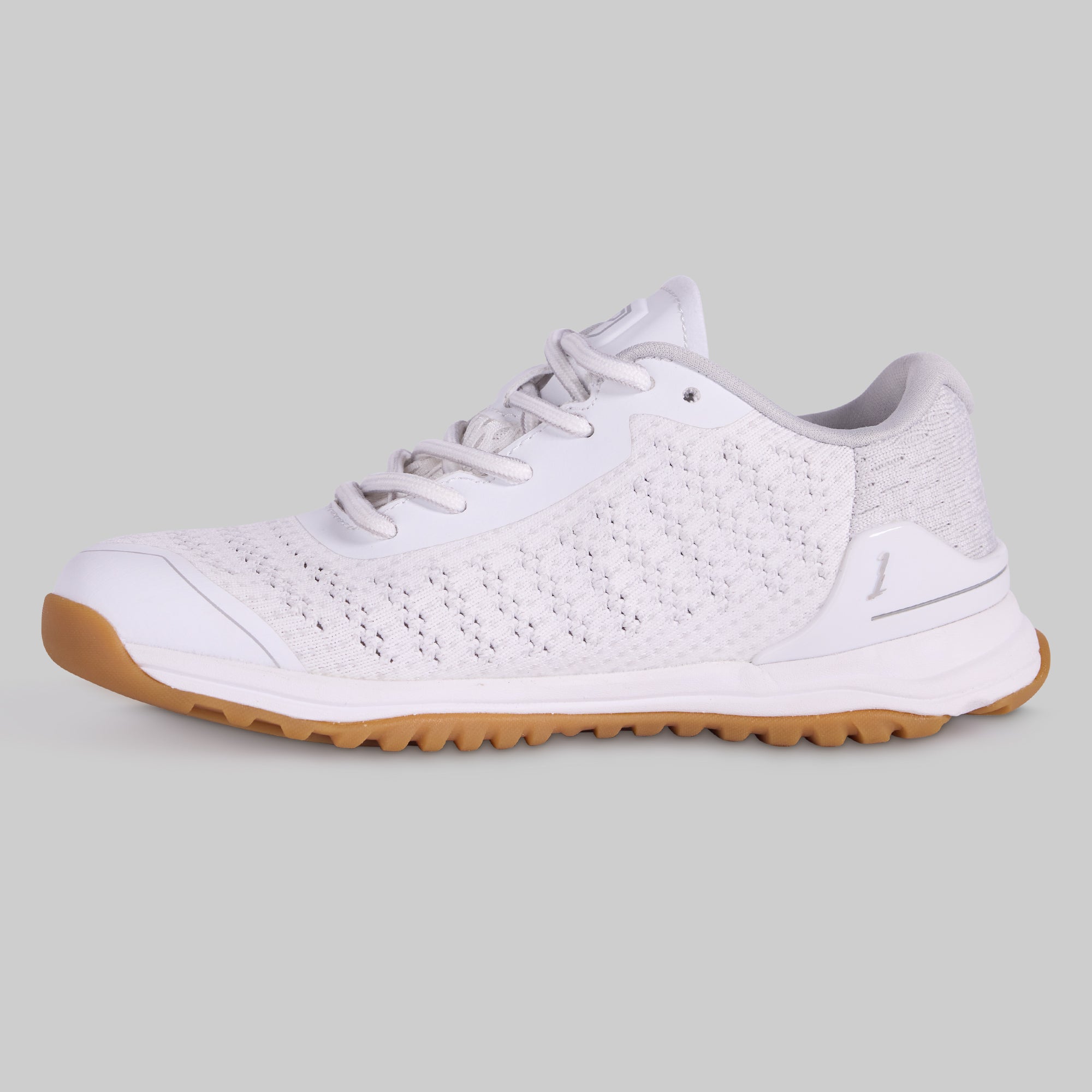 Women's Savage 1 Sneakers - White & Gum Colorway - Comfortable Casual Shoes for Running, Gym Workouts & Streetwear Fashion