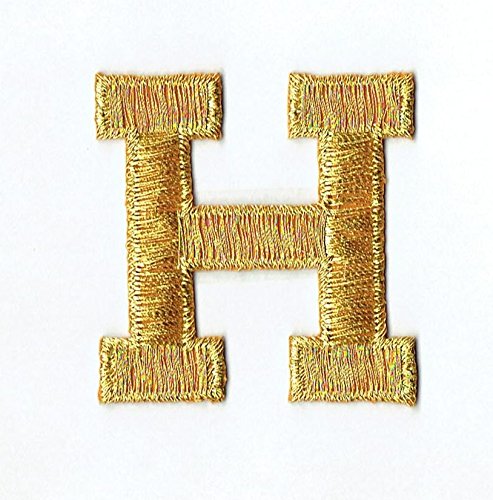 Gold Letter H