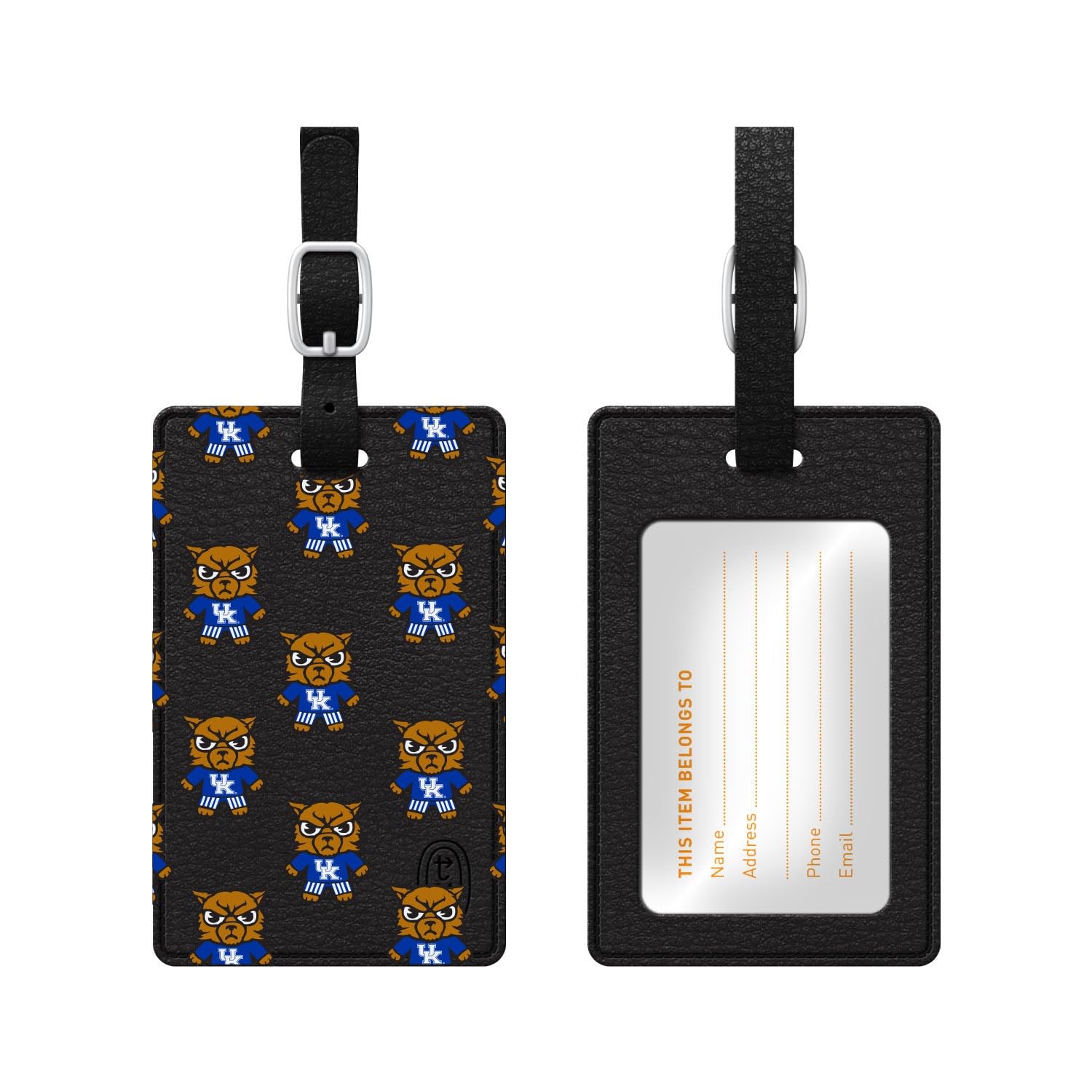 University of Kentucky Tokyodachi Classic Luggage Tag - Durable Personalized Travel ID for Suitcases & Backpacks - Perfect for College Students, Alumni & Travel Enthusiasts