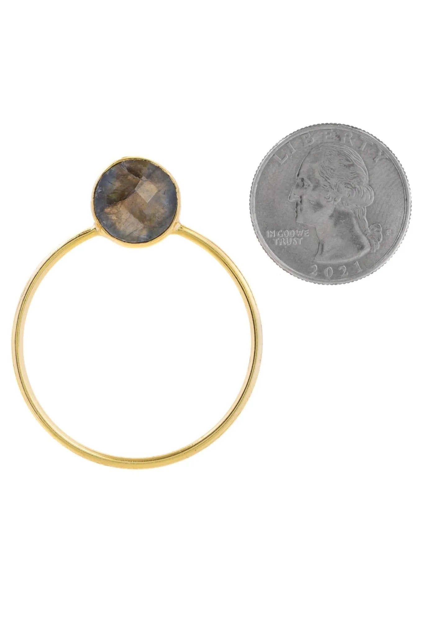 Gemstone Stud Hoop Earrings for Women - Dainty Gold/Silver Hoops with Natural Stones - Perfect for Everyday Wear, Gift Giving & Special Occasions