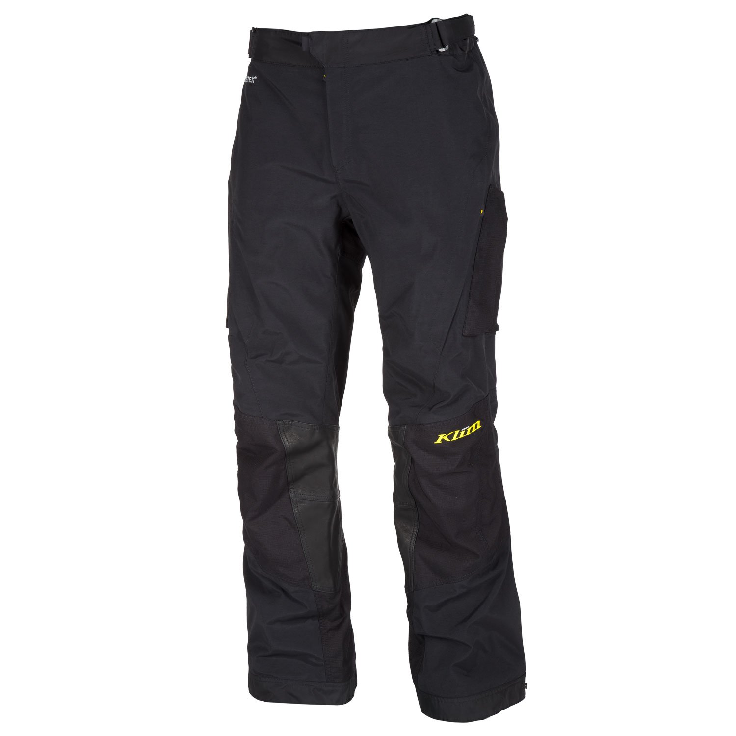 KLIM Carlsbad Men's Outdoor Hiking Pants - Tall 34 Black - Waterproof & Breathable for Hiking, Camping & Travel