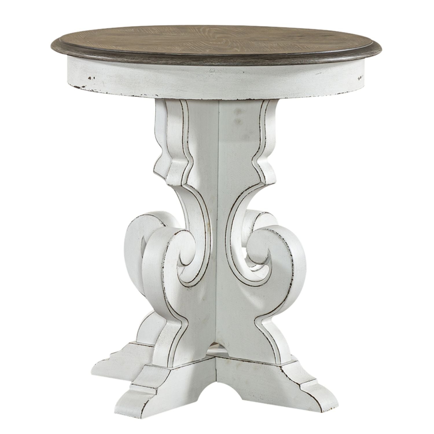 Magnolia Coffee Table - Modern Wooden Coffee Table for Living Room, Farmhouse & Rustic Home Decor - Perfect for Coffee, Books & Living Room Essentials