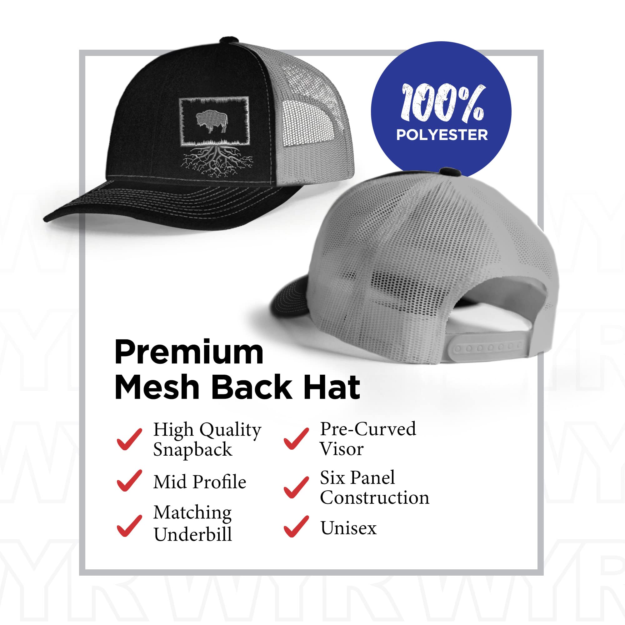 Stylish Snapback Trucker Hat for Men & Women - Adjustable Mesh Back Baseball Cap - Perfect for Outdoor Sports, Hiking & Casual Wear
