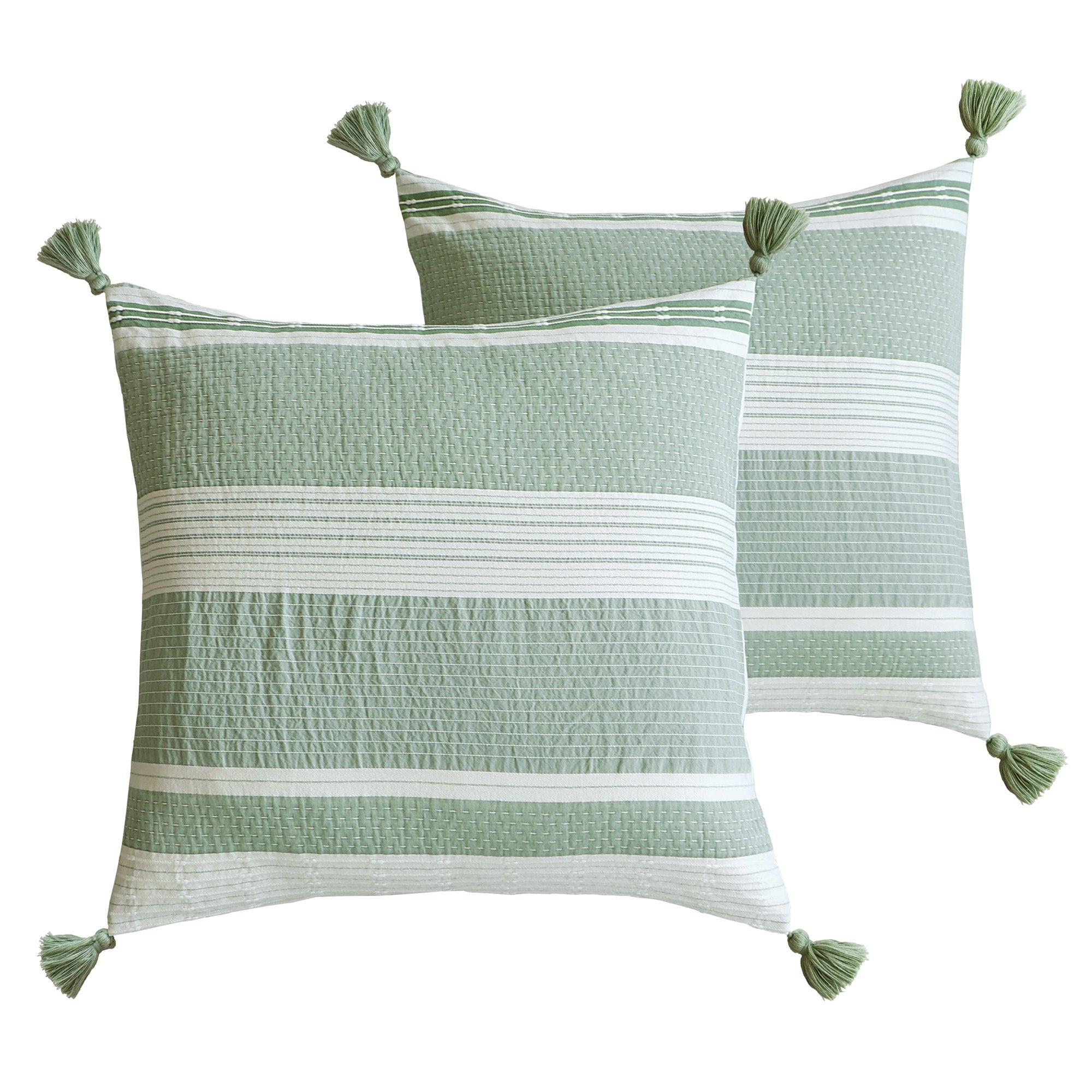 Pickford Euro Sham Pillowcase Set of 2 - Standard Size 26x26 Inch - Luxury Hotel Quality Bedding - Perfect for Guest Rooms, Master Bedrooms & Home Decor