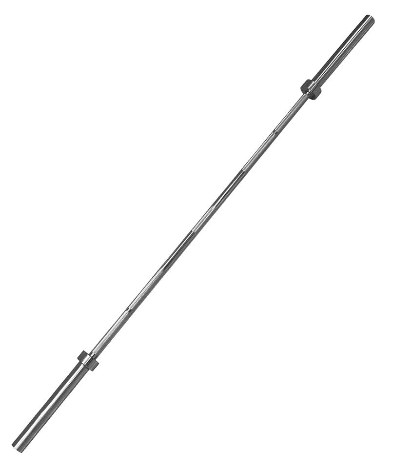 Olympic Bar 17.5kg with Weight Plate Clamp Locks – Heavy Duty Weightlifting Barbell Set for Home Gym & CrossFit Training