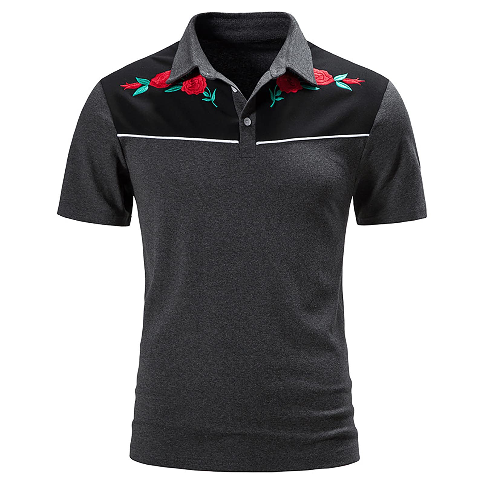 Men's Classic Short Sleeve Crewneck T-Shirt - Breathable Cotton Gym & Workout Shirt - Casual Streetwear for Sports, Fitness & Everyday Wear