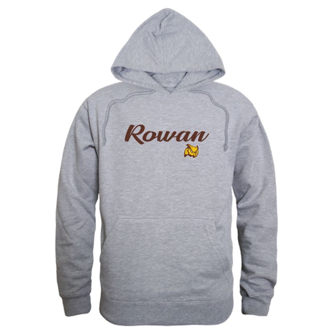 W Republic Rowan University Professors Men's Script Hoodie Sweatshirt - Comfortable College Apparel for Campus Wear & School Spirit