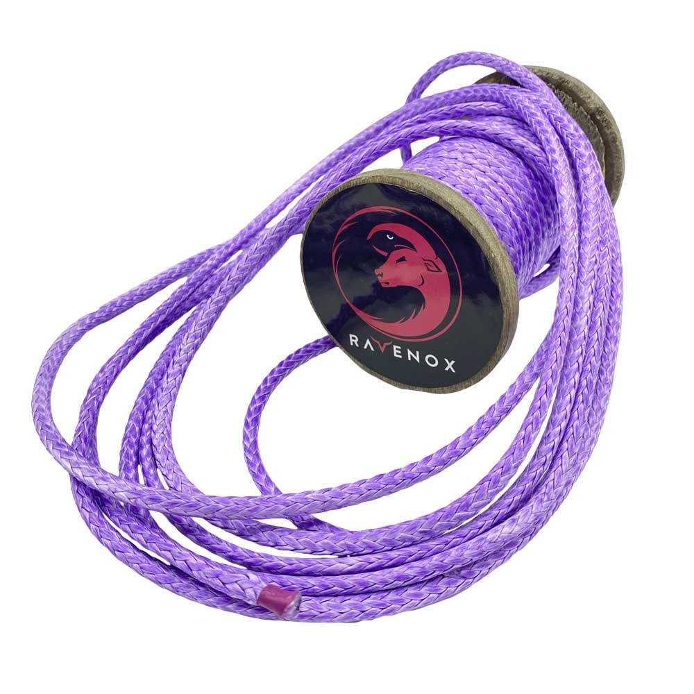 **Ravenox HMPE Rope - 3/8 Inch x 25 Feet - Heavy Duty Braided Synthetic Line for Fishing, Camping, Hammock, Tow Winch | Dyneema Cord Alternative to Kevlar & Paracord | Perfect for Outdoor Adventures, Marine Use & Survival Gear**