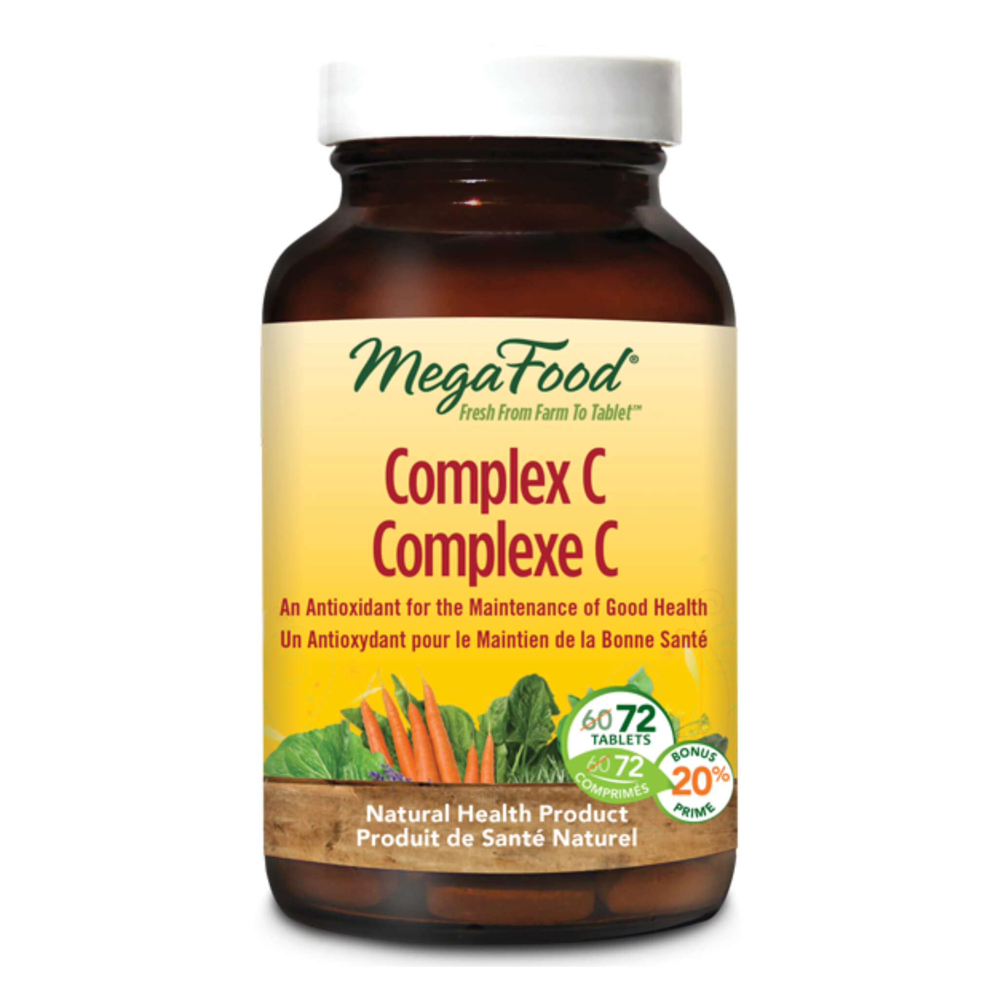 Complex C Bonus Size - High Potency Vitamin C Supplement for Immune Support & Skin Health | Perfect for Daily Wellness & Anti-Aging Routine