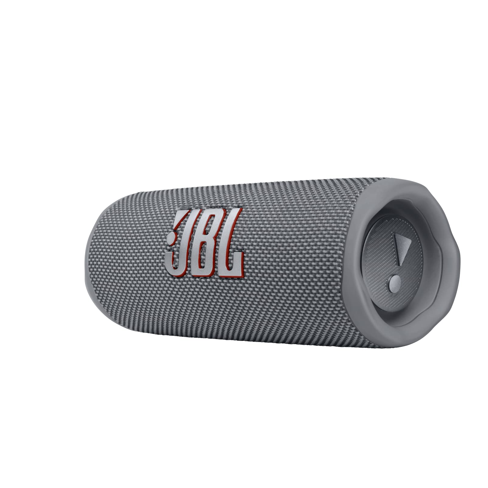 JBL FLIP 6 Waterproof Bluetooth Speaker with gSport Carbon Fiber Case - Portable Wireless Speaker for Outdoor, Beach, Pool & Travel (Gray) - Perfect for Camping, Parties & Water Activities