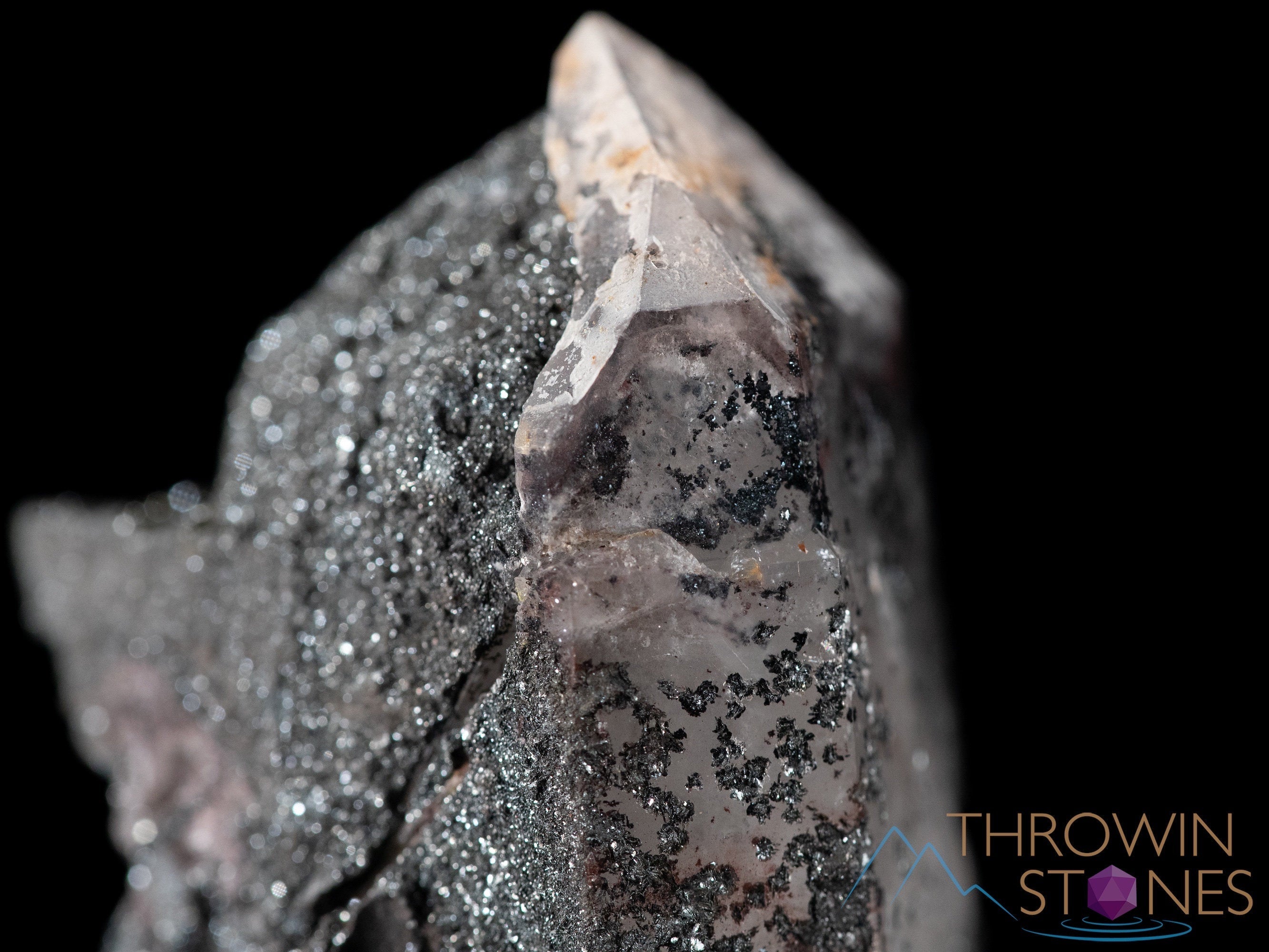 Natural MESSINA QUARTZ with HEMATITE Raw Crystal - Healing Stone for Home Decor, Housewarming Gift, Meditation & Energy Work (39213) - Perfect for Spiritual Healing, Office Desk Decor & Crystal Collection