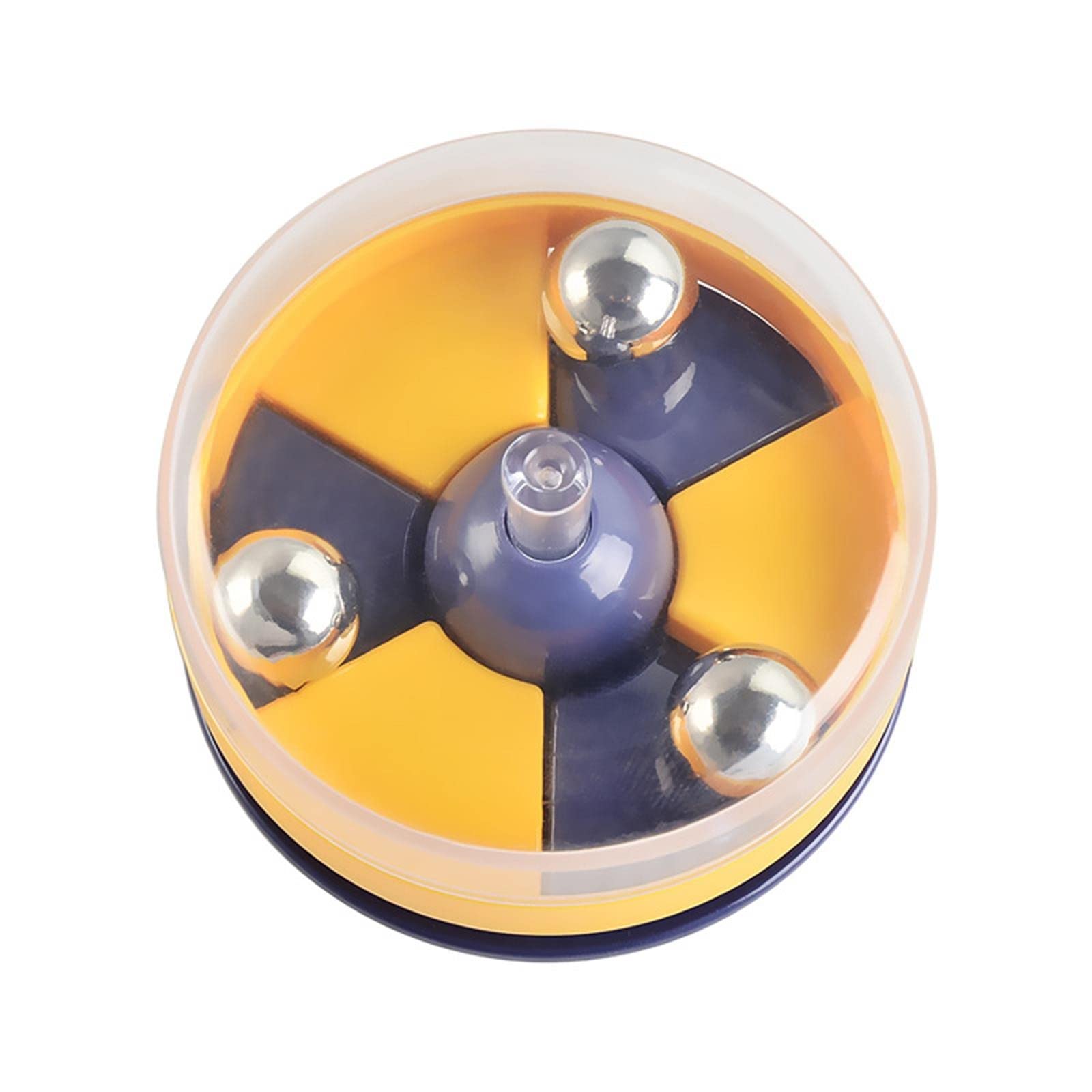 **Stress Relief Spinning Ball Pinball Plate Toy for Toddlers - Fun Sensory Fidget Toy with Beads for Anxiety & Focus - Perfect for Home, Classroom & Travel Play**